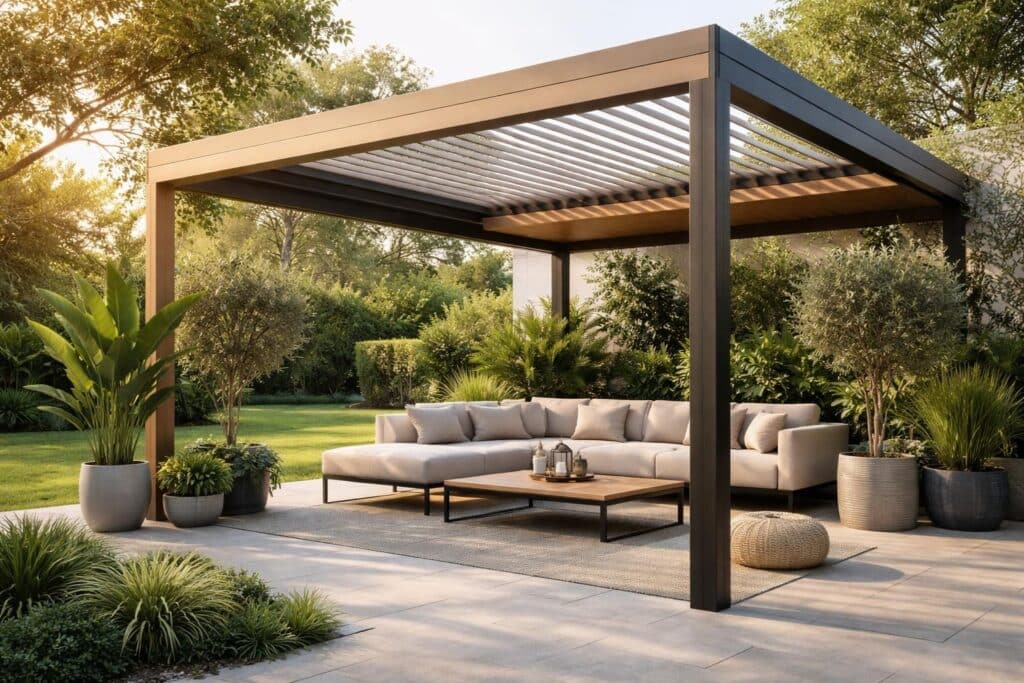 découvrez comment valoriser votre espace extérieur grâce à une pergola design, alliant esthétisme et fonctionnalité pour créer un coin de détente unique.
