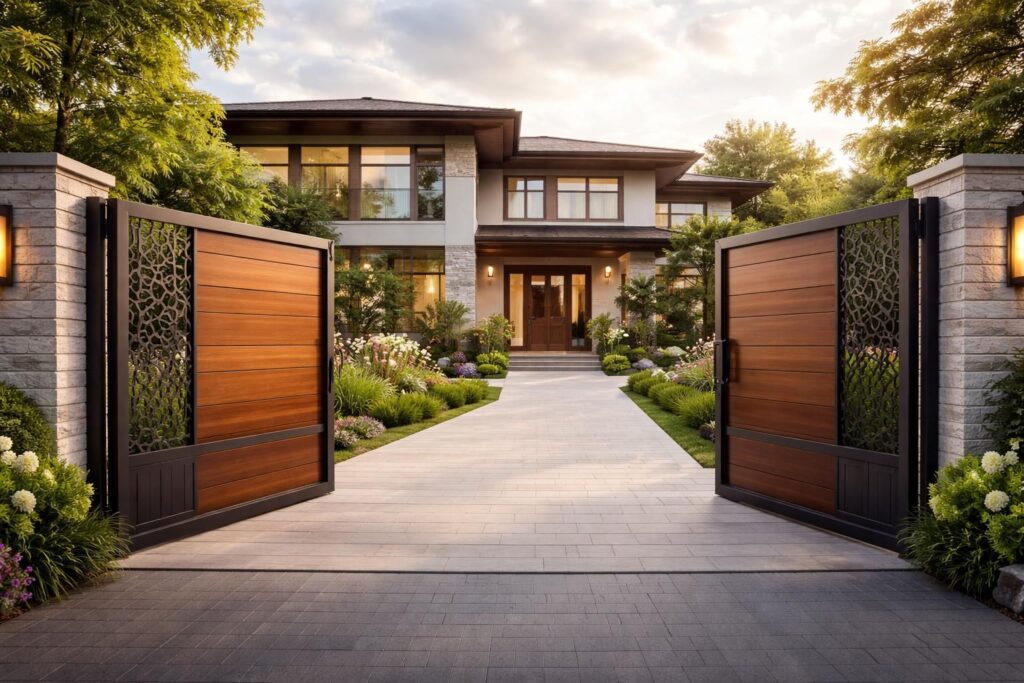 découvrez comment un portail sur mesure peut transformer votre maison, en alliant esthétique et sécurité pour valoriser votre propriété de manière unique et élégante.