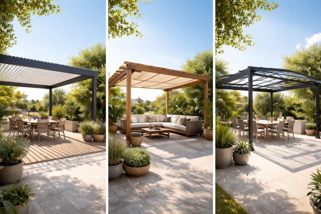découvrez comment choisir la pergola idéale pour une terrasse exposée plein sud, en alliant protection solaire, esthétisme et confort tout au long de l'année.