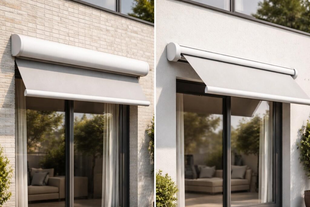 découvrez les différences entre le store coffre intégral et le store semi-coffre pour choisir la solution idéale de protection solaire et d'esthétique pour vos fenêtres.
