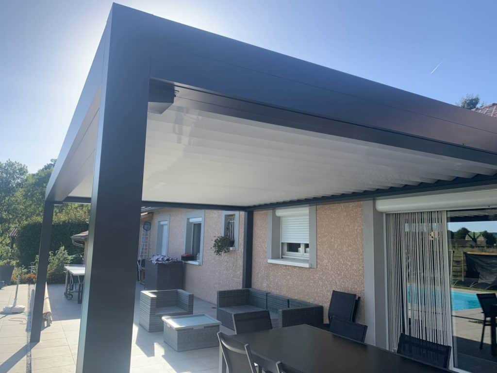 Pergolas à Fontaines-sur-Saône